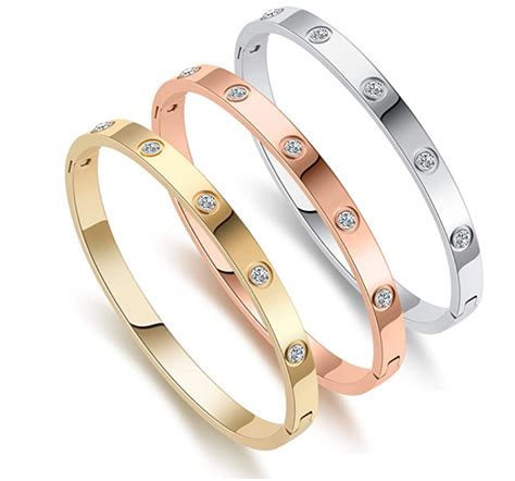 cartier love bracelet dupe silver|reproduction cartier love bracelet.